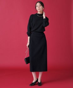 ANY SIS CICA加工 ビューティ畔ボトルネック ニット