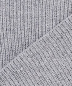 ICB 【洗える】ウールポリエステルニットケープ