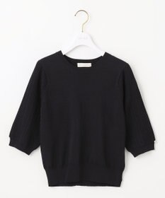 ANY SIS S 【接触冷感 ・UVケア】シアースリーブ ニット