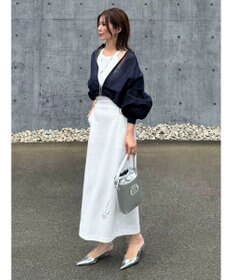 Green Parks バックスリットポンチスカート