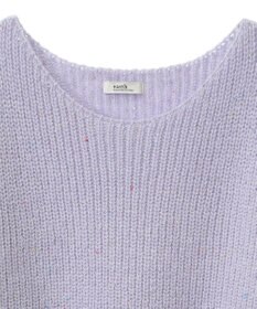 earth music&ecology カラーネップスパンコールニットチュニック