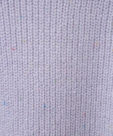 earth music&ecology カラーネップスパンコールニットチュニック