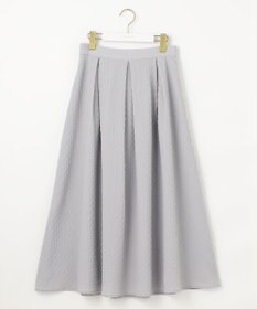 ANY SIS 【好印象企画】襟配色ニット×タックスカートセット