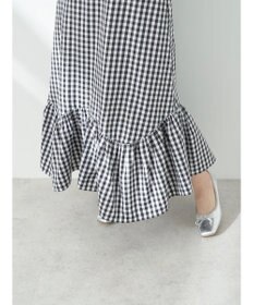 earth music&ecology イレヘムチェックスカート