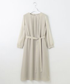 J.PRESS LADIES 【洗える】ノルディス2wayジョーゼット タックディテール ワンピース