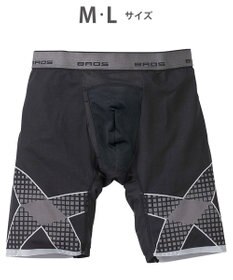 WACOAL MEN 【クロスウォーカー】 はいて歩いてカロリー消費アップをめざそう！ ムレ軽減設計 ロング丈 前開き GX6006 /ブロス バイ ワコールメン