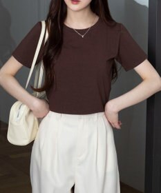 WEGO 【7色/SMLサイズ展開】コンパクトフィットT