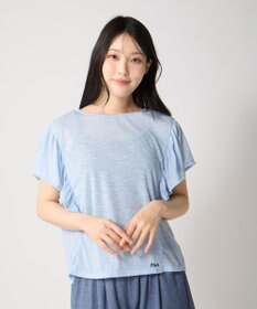OP／FILA 【FILA】ドルマン袖フリルタンキニ4点セット水着