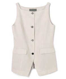 uncrave テンセルライトリネン ジレブラウス