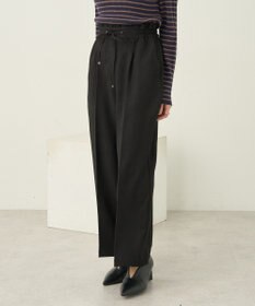 earth music&ecology ウールライクリラックスパンツ