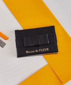 Maison de FLEUR オペラリボンカードケース