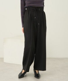 earth music&ecology ウールライクリラックスパンツ