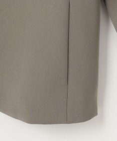 自由区 S 【セットアップ対応】トリアセダブルクロスノーカラー ジャケット