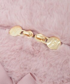 Maison de FLEUR ピンクマニア2Wayファーリボンミニバッグ