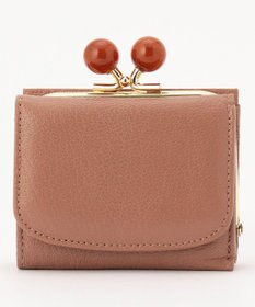 UNBILLION perche アクリル玉三つ折りミニサイフ