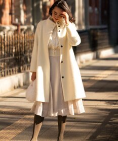 組曲 L 【WEB限定色あり】ELENA パールボタン ニットジャケット