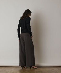 GRACE CONTINENTAL モノグラムニットカーディガン