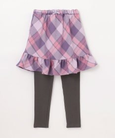 ANY KIDS チェック スカッツ