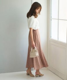 Feroux チュールパフスリーブ プルオーバー