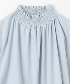 ANY フリルネックブラウス