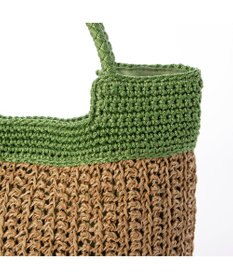 UNBILLION カシュカシュ cachecache / 切り替え編みクロッシェ2wayミニトート