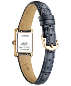 CITIZEN 【大人っぽいスクエアウオッチ】電池交換不要 Classic Square model EG2799-18W