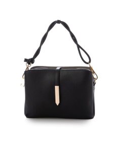 UNBILLION カシュカシュ cachecache / メタルフラップ3つ口ミニショルダー