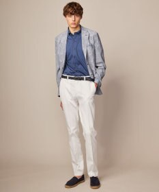 JOSEPH ABBOUD 【ウエストも伸びる！】オーガニックストレッチ パンツ