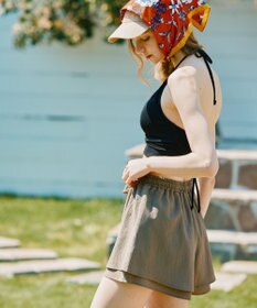 San-ai Resort（三愛水着楽園） 楊柳　ショートパンツ　M・L　【San-ai Resort（サンアイリゾート）】