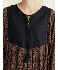 CRAFT STANDARD BOUTIQUE レーヨンキルト切り替えワンピース