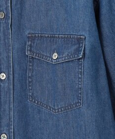 23区 【洗える】23区DENIM ライトダンガリー シャツ