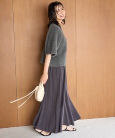 UNFILO L ナイロンシャギー  ハーフスリーブ プルオーバー