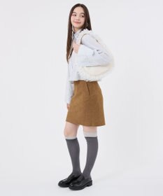 LeSportsac RUFFLE ZIP HOBO/メレンゲレースラッフル