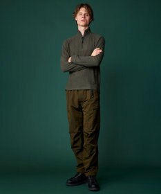 JOSEPH ABBOUD MOUNTAIN 【ECO撥水/起毛裏地】マイクロリップワッシャー カーゴ パンツ