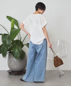 AMERICAN HOLIC フレンチスリーブ総レースプルオーバー