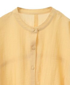 Green Parks バックシャンバンドカラーシャツ