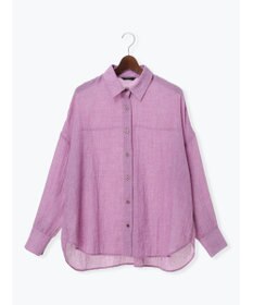 Te chichi シャンブレーボイルシャツ