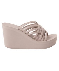 San-ai Resort（三愛水着楽園） レザーライク編みサンダル【San-ai Resort（サンアイリゾート）】