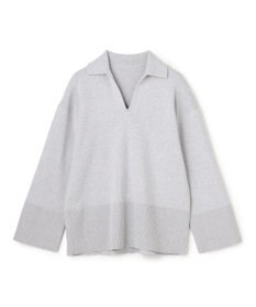 uncrave スウェットライクニット スキッパートップス