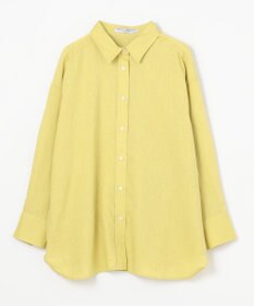 ANY ライトリネンクロスチュニックシャツ