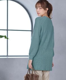 Tiaclasse L 求心片畦ニットチュニック