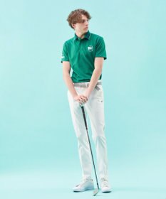 23区GOLF 【MEN】【吸水速乾・UVケア】ストレッチメッシュ ポロ
