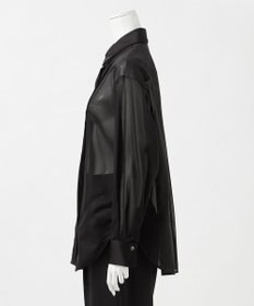 23区 L 【エステータ】コットンオーガンジー ドレスシャツ