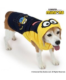 PET PARADISE ミニオン オーバーオール風 パーカー 中型犬