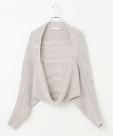 #Newans 【洗える】エアリーウールボレロカーディガン