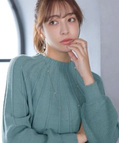 Tiaclasse L 求心片畦ニットチュニック