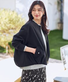 ANY 撥水バルーンブルゾン ブラック