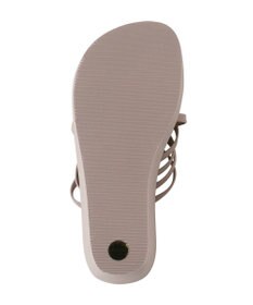 San-ai Resort（三愛水着楽園） レザーライク編みサンダル【San-ai Resort（サンアイリゾート）】