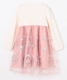 ANY KIDS バレエ刺繍チュールワンピース
