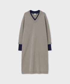 Paul Smith レイヤードディテール ニットワンピース